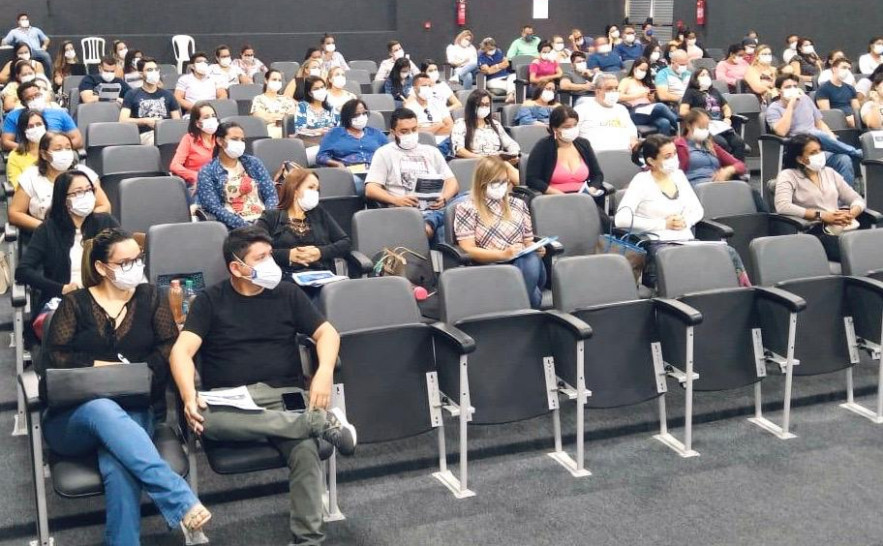 Profissionais são capacitados na região macro Sul do Estado sobre condução de casos de Covid-19