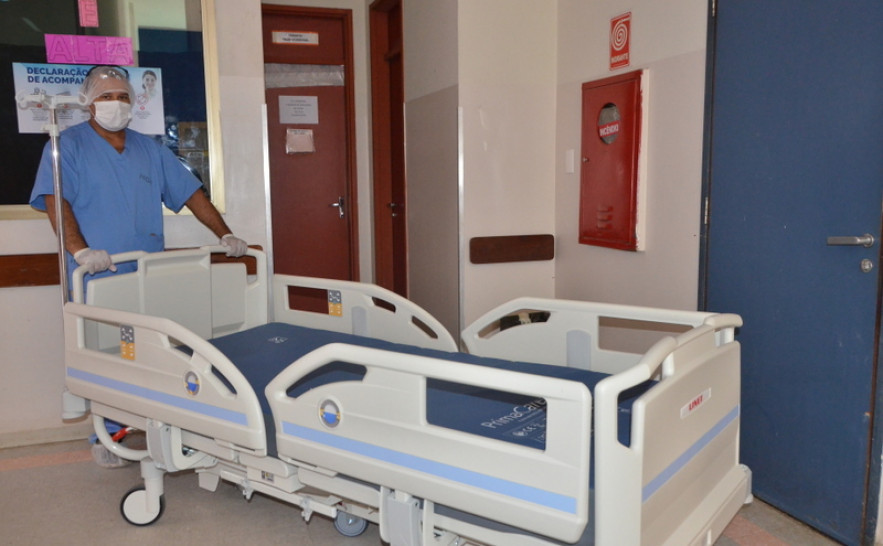 As camas serão distribuídas nas 18 unidades hospitalares
