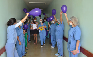Primeira bebê diagnosticada com Covid-19 no Tocantins recebe alta