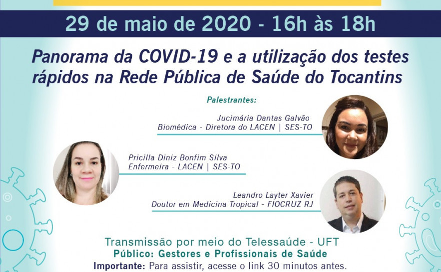 As capacitações virtuais são promovidas pela SES, por meio da Superintendência de Políticas de Atenção à Saúde (SPAS)