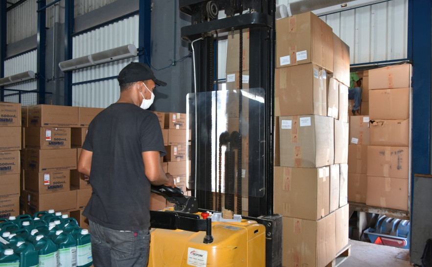 Saúde recebe doação de Equipamentos de Proteção Individual (EPIs) do projeto “Todos pela Saúde”