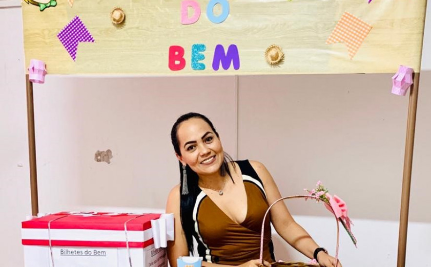 A Barraca do Bem é uma alusão ao Correio Elegante das Festas Juninas, que consiste na entrega de recadinhos de ânimo e motivação