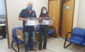 Hospital Geral recebe doação de máscaras da Base Fortins Ambiental