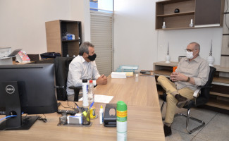 Detran-TO recebe a visita do Secretário Estadual da Saúde para conscientização e orientação contra o Coronavírus