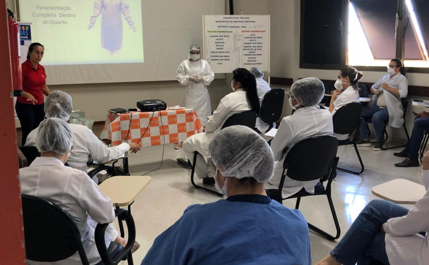 Capacitação teve como tema principal, uso adequado de EPIS