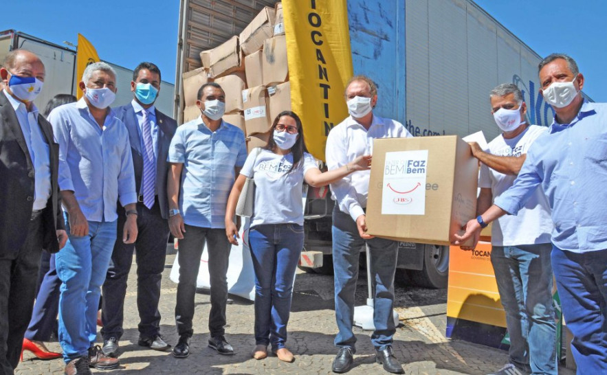 Estado recebeu 450 mil unidades de Equipamentos de Proteção Individual (EPIs) da empresa JBS