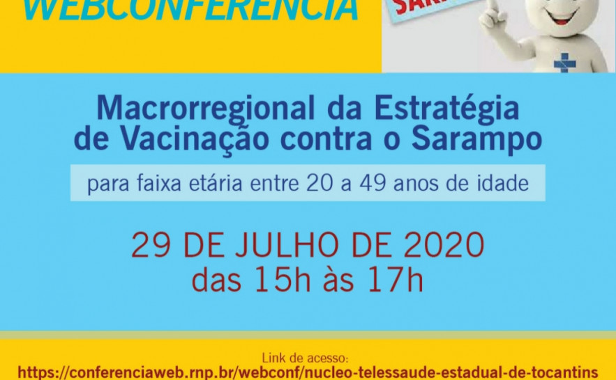 A reunião macrorregional virtual é direcionada as equipes ligadas diretamente no processo vacinal