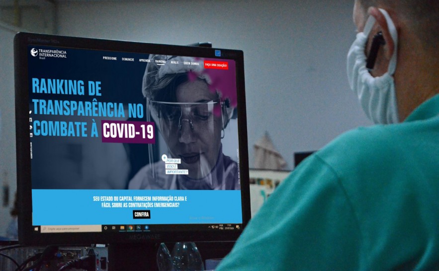 Governo do Tocantins alcança conceito ótimo na terceira rodada do ranking de transparência Covid-19 