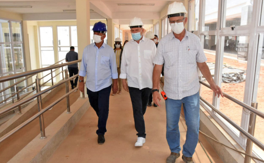 Primeira etapa do Hospital Geral de Gurupi comporta bloco do pronto-socorro infantil e adulto, bloco do ambulatório, bloco administrativo, rampa, passarela e escada