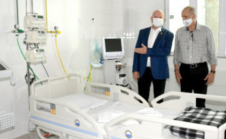Governador Mauro Carlesse entrega leitos Covid no novo Hospital Geral de Gurupi