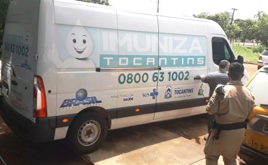 Estado já encaminhou doses da Coronavac ao pólo de distribuição de Araguaína