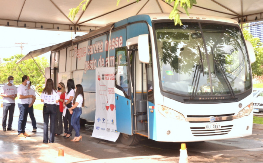 Unidade Móvel da Hemorrede Tocantins ficará dia 22 e 29 de janeiro à disposição dos servidores