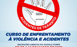 Saúde promove curso de Enfrentamento à Violência e Acidentes