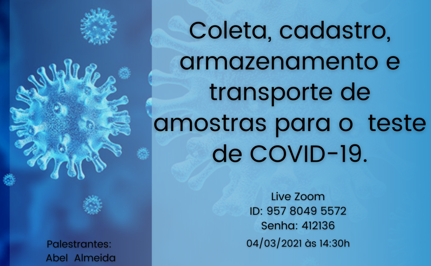 Orientações quanto a coleta, cadastro e encaminhamento de amostras para o teste de RT-PCR para Covid-19