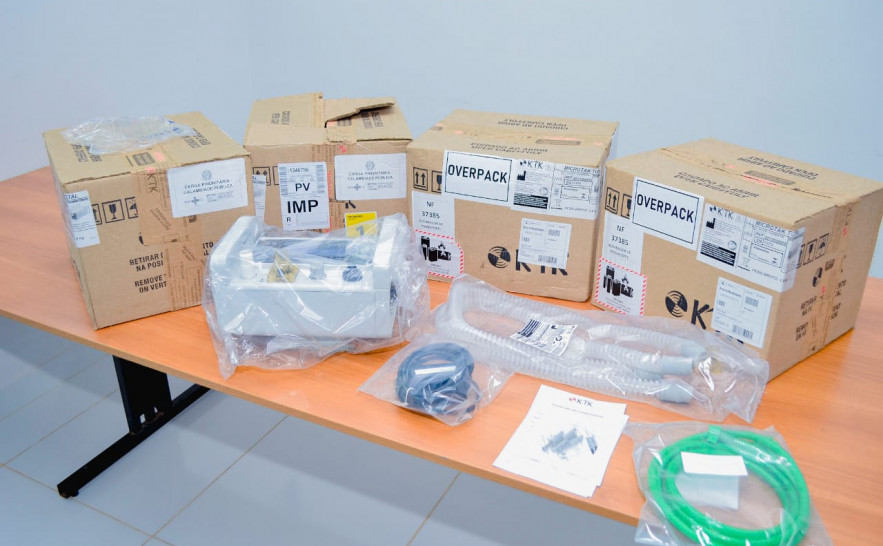 Aparelhos foram encaminhados ao Hospital Regional de Gurupi. 