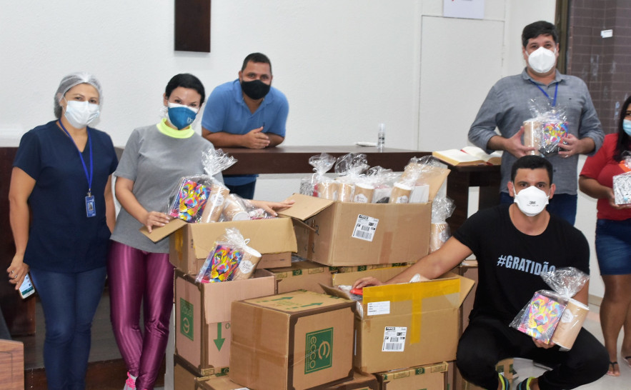 Os itens doados são  destinados  aos pacientes internados no HGP.