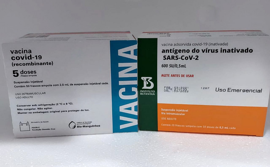 Estado terá público vacinado ampliado com as novas doses recebidas