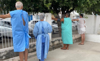Equipe de fisioterapia do HRG realiza trabalho de referência no tratamento da Covid -19